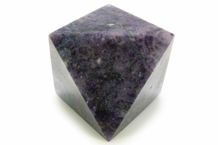 Polished Colorful Fluorite Octahedron - China #331775